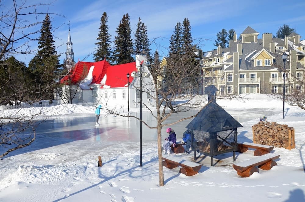 Ice skating