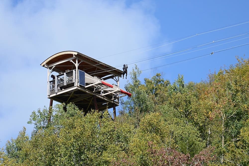 Ziplining