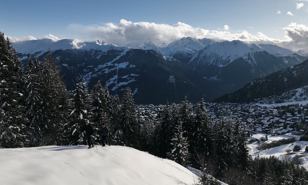 Snowshoeing
