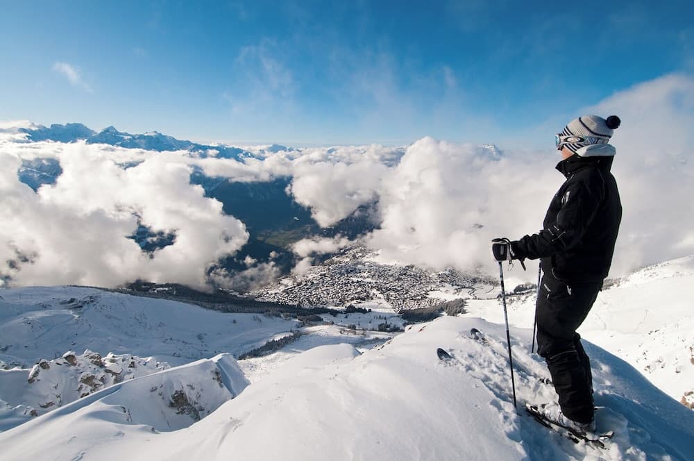 Skiing