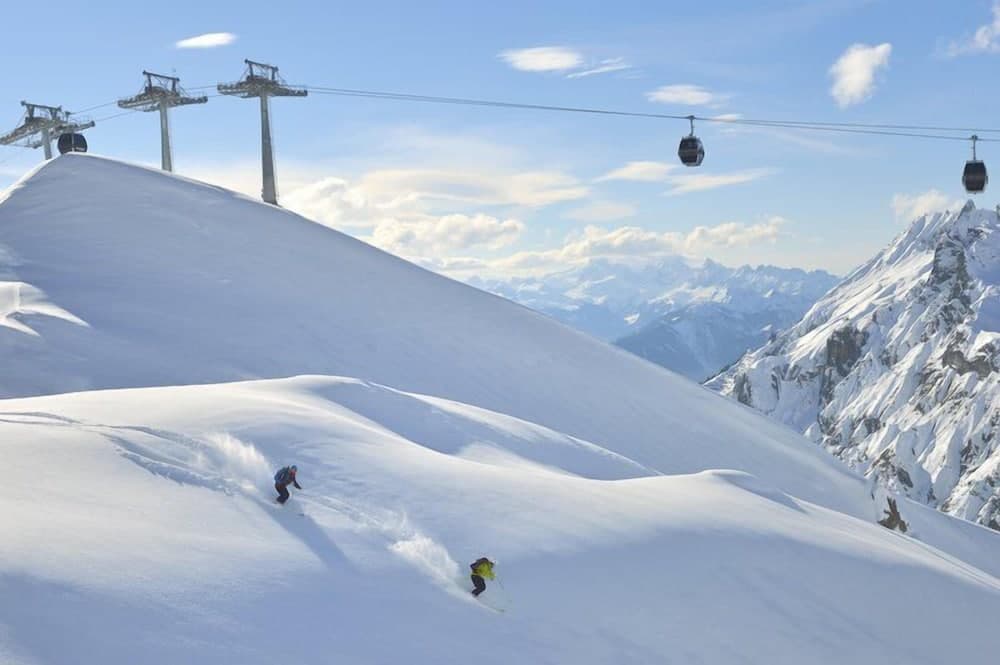 Skiing