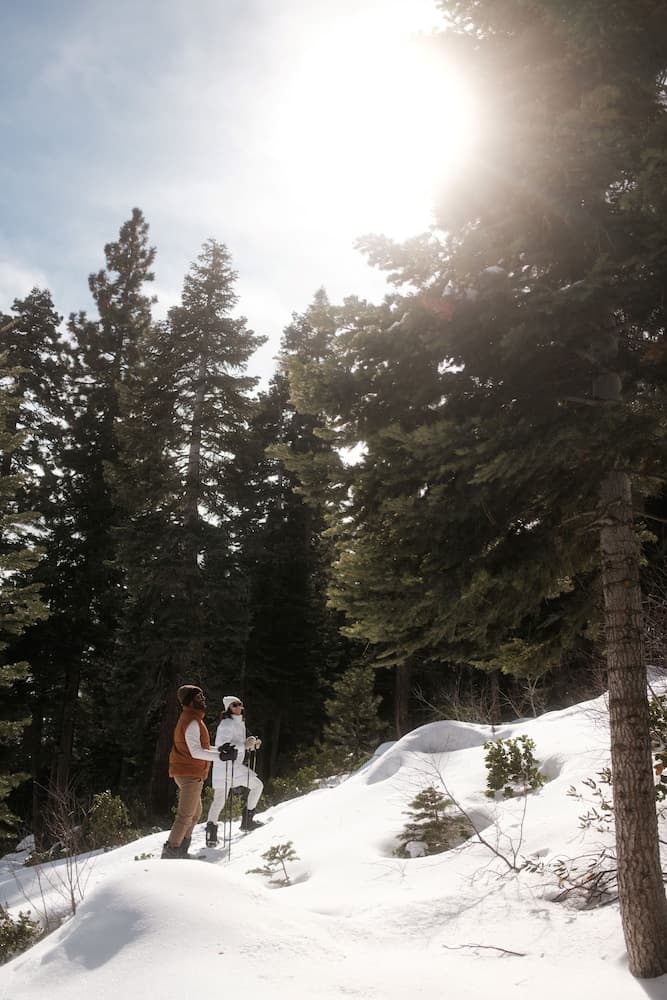 Snowshoeing