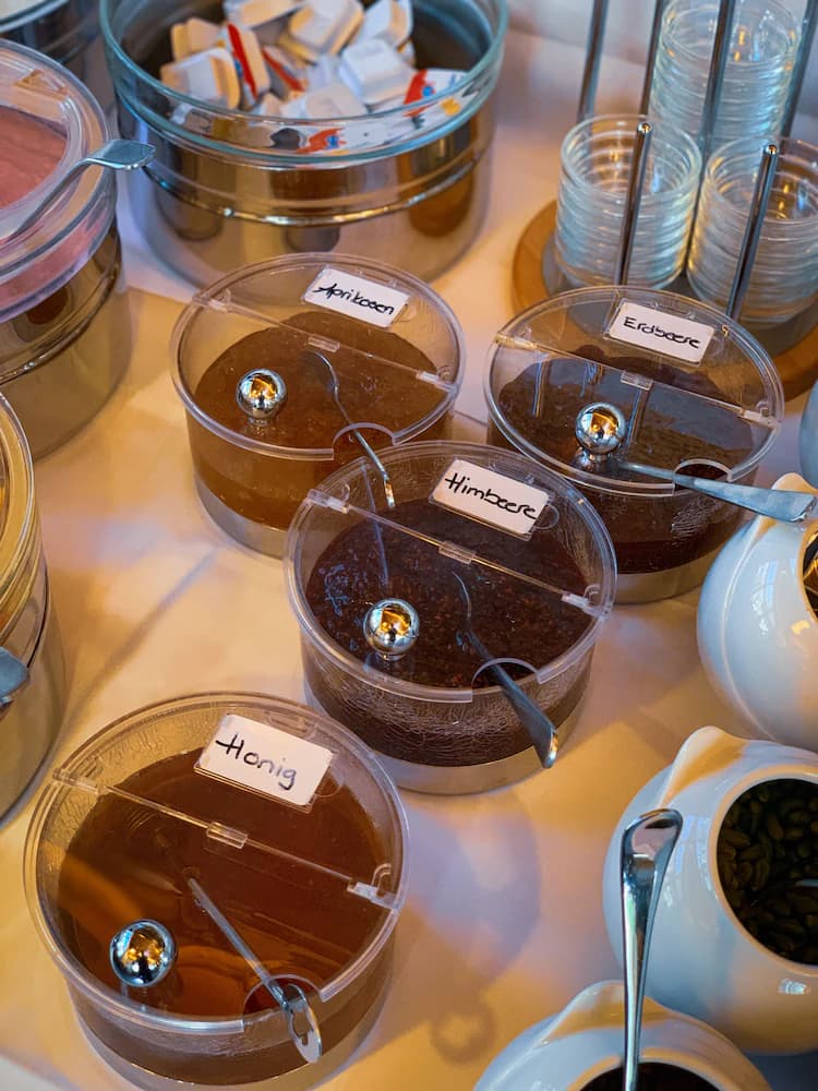 Breakfast buffet