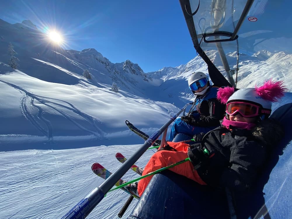 Skiing