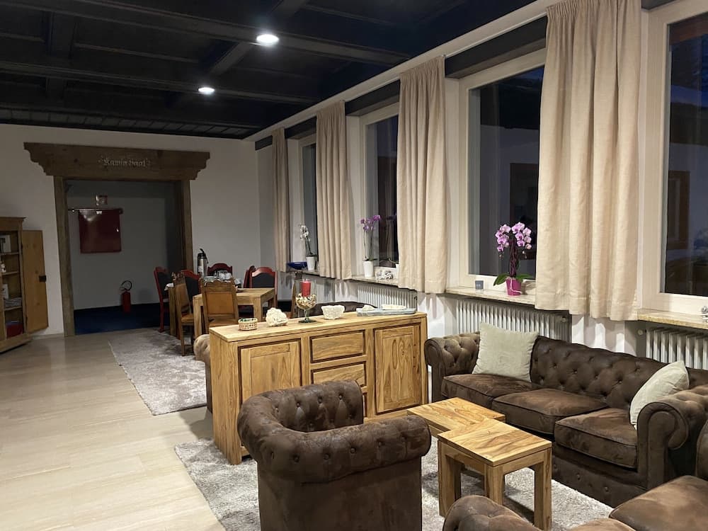 Lobby sitting area