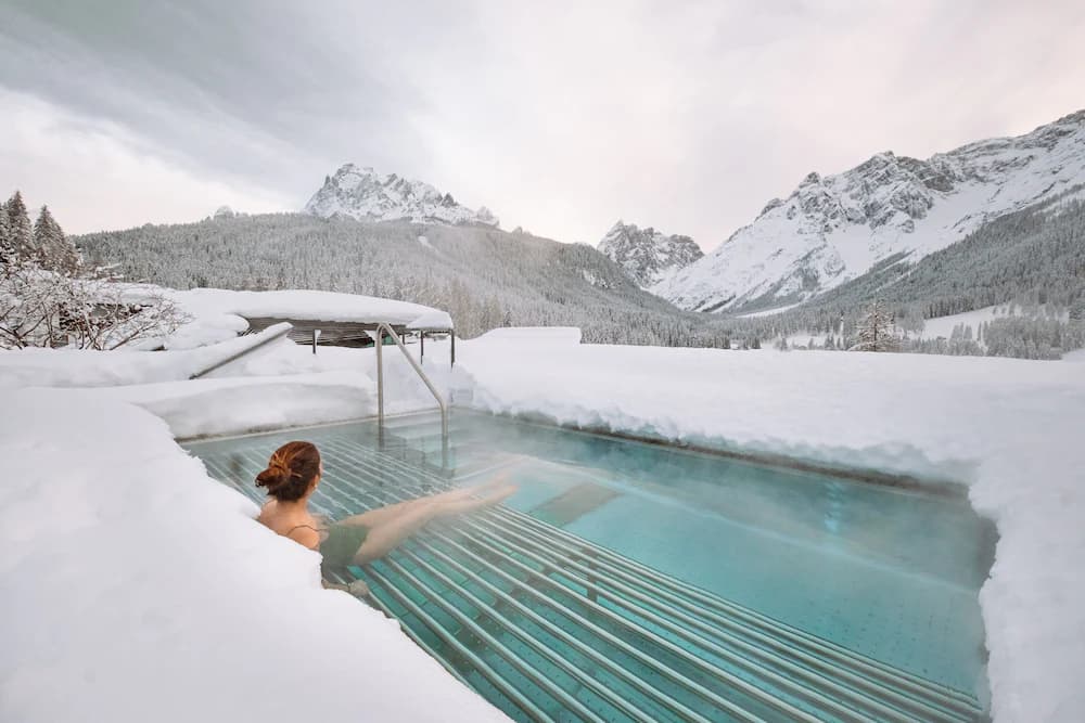 Rooftop pool