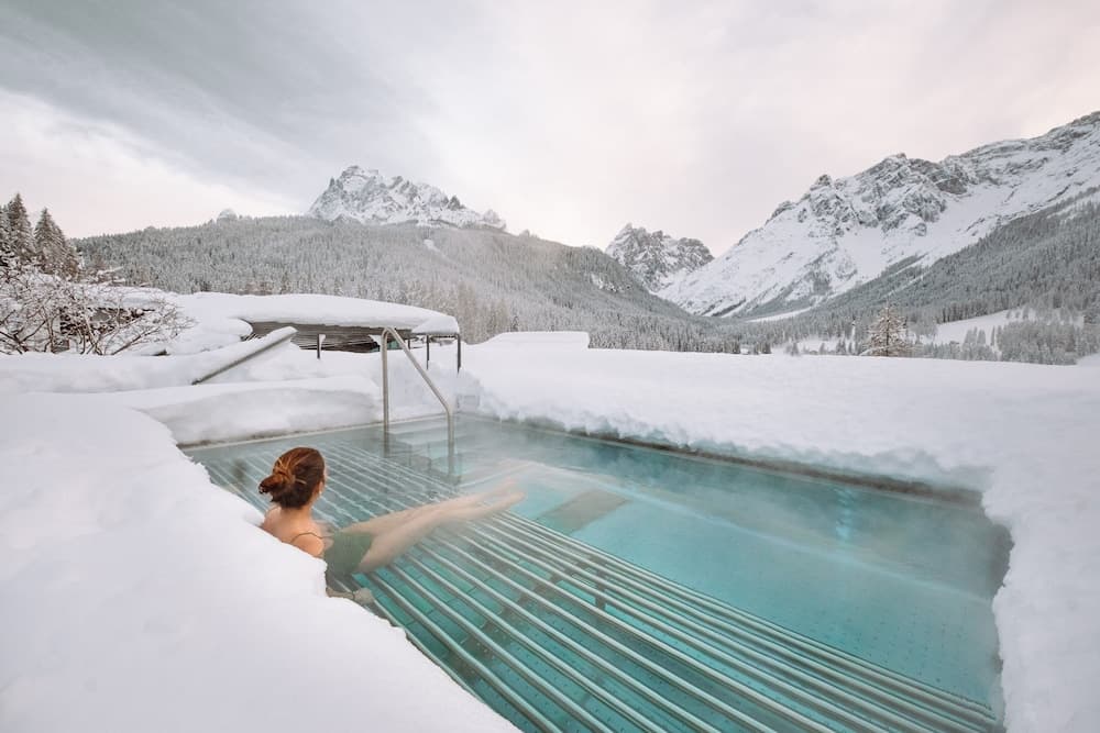 Rooftop pool