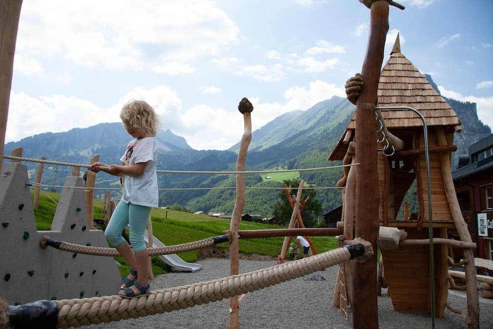 Children's play area - outdoor