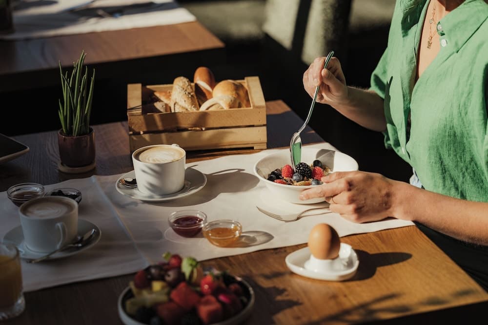 Breakfast area
