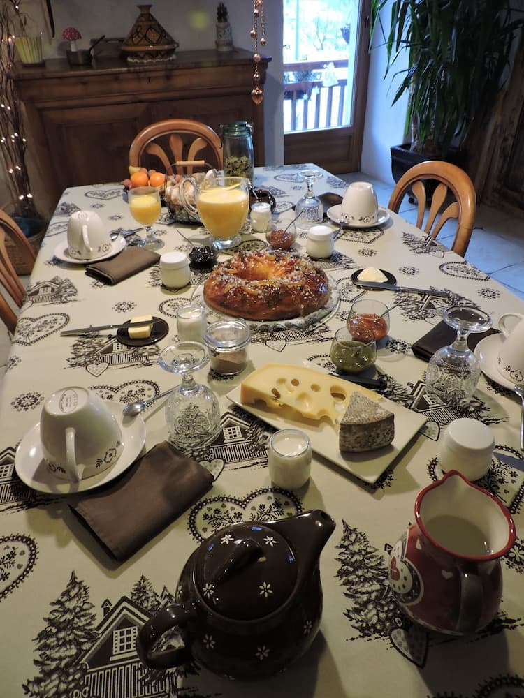 Breakfast area