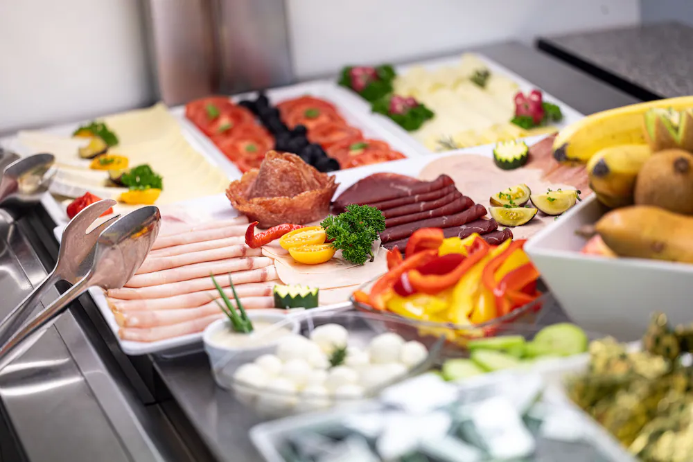 Breakfast buffet