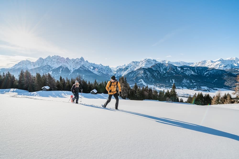Snowshoeing