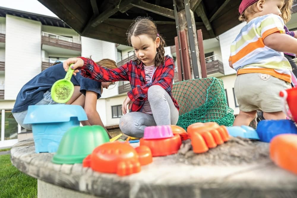 Children's play area - outdoor