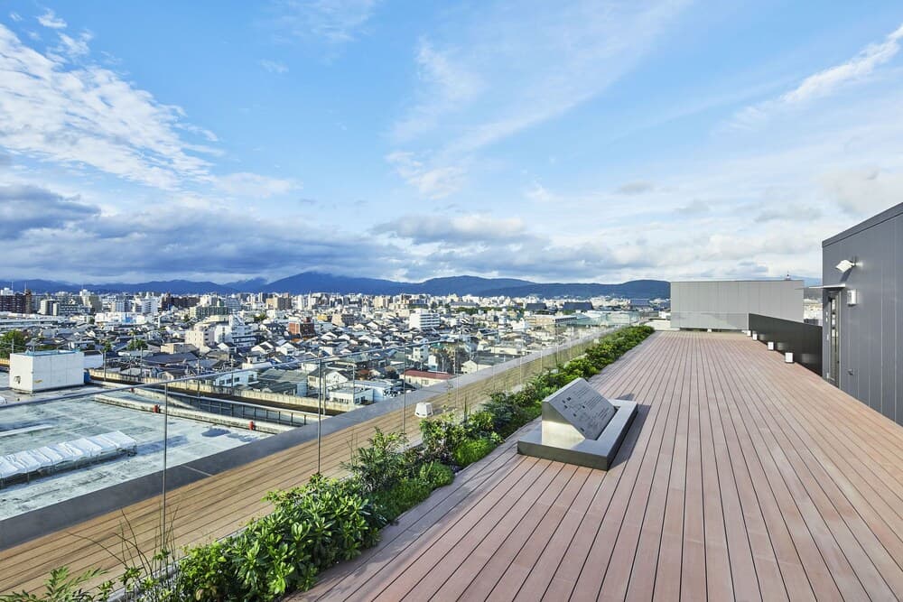 Rooftop terrace