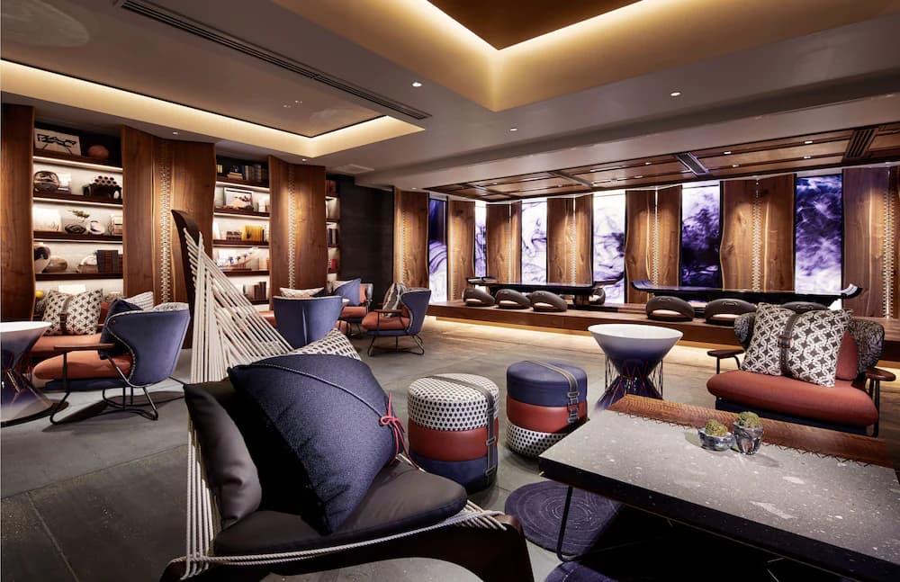 Lobby sitting area