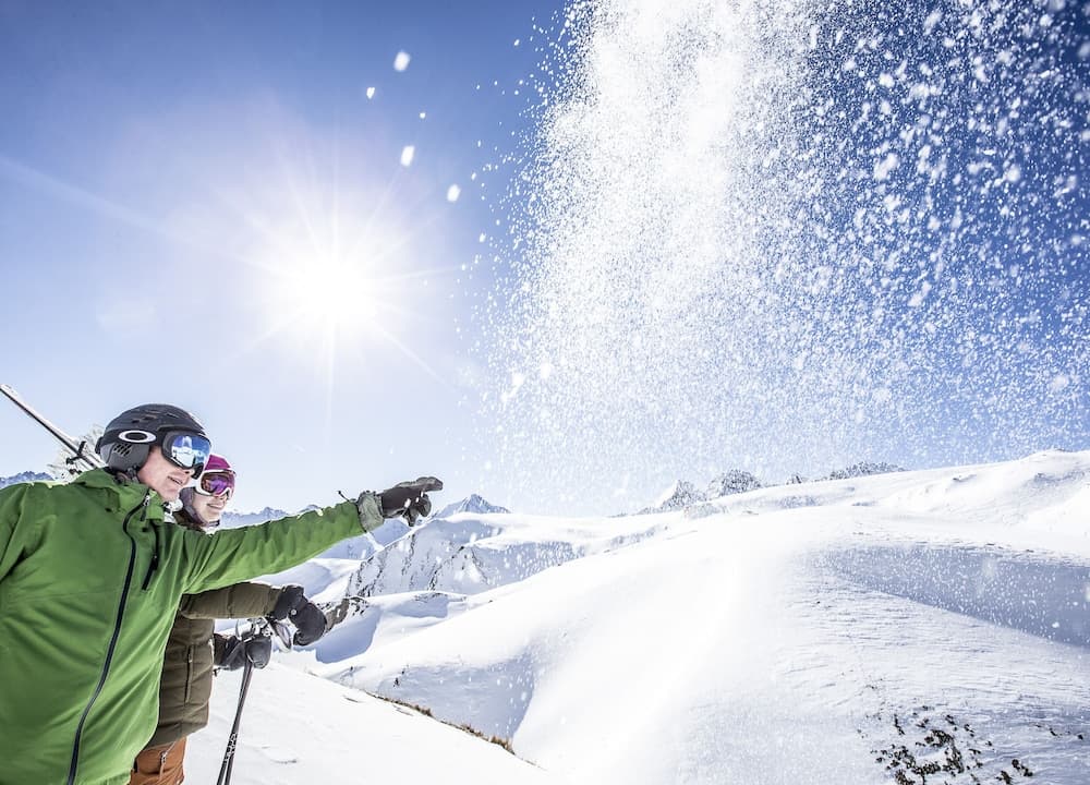 Skiing