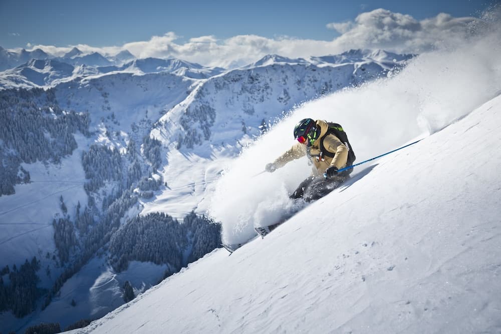 Skiing