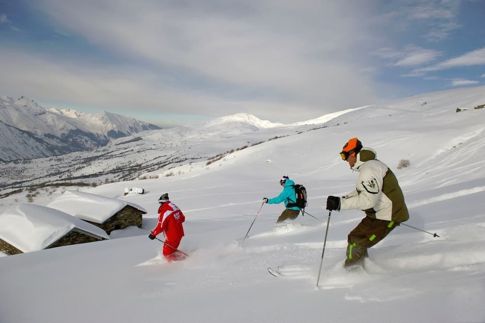 Snowmobiling