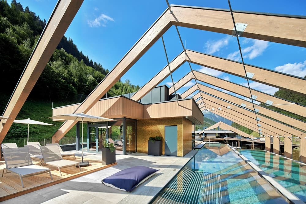 Rooftop pool