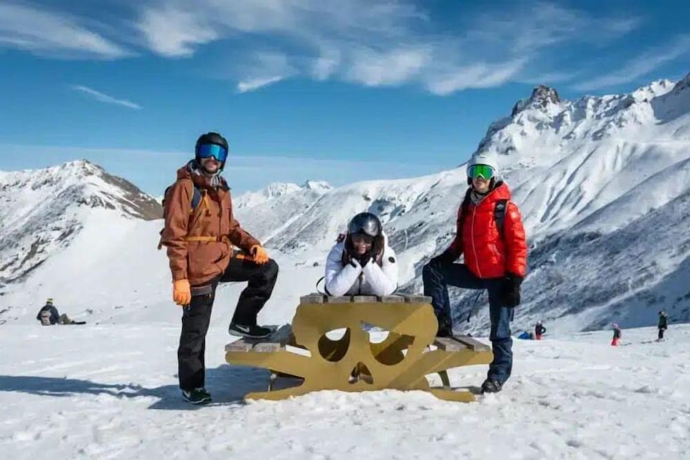 Skiing