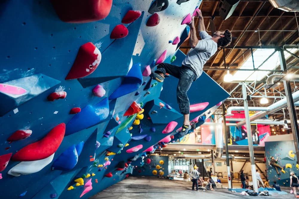Rock climbing wall - indoor