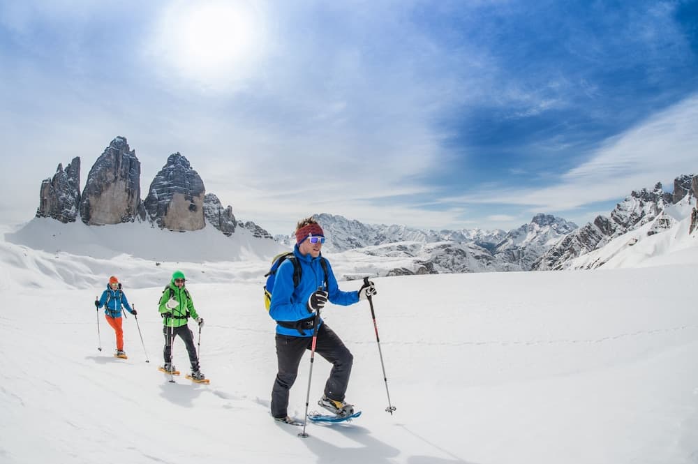 Snowshoeing