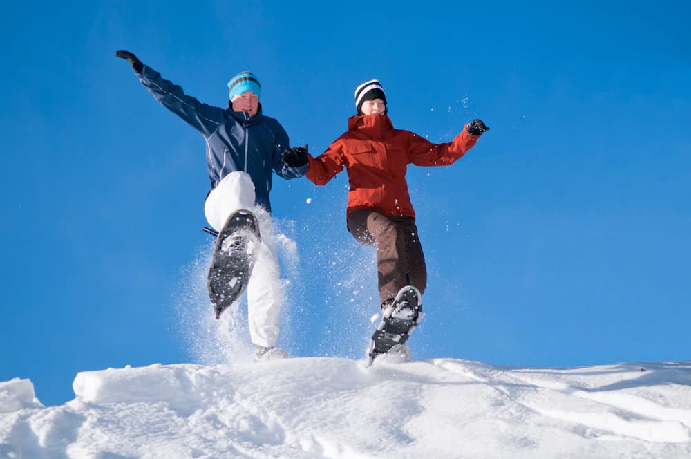 Snowshoeing