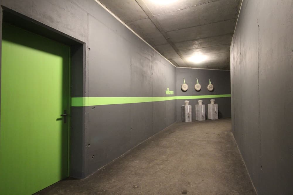 Interior entrance