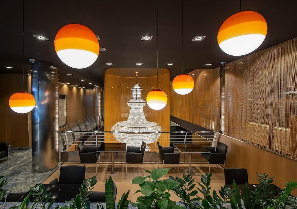 Interior entrance