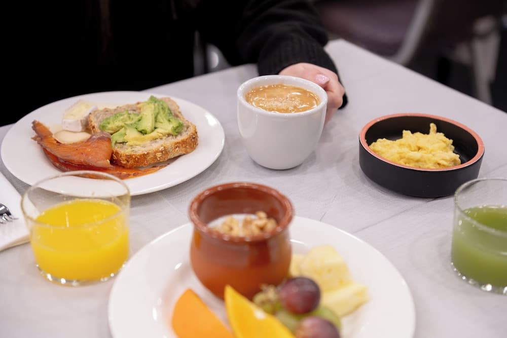 Breakfast buffet