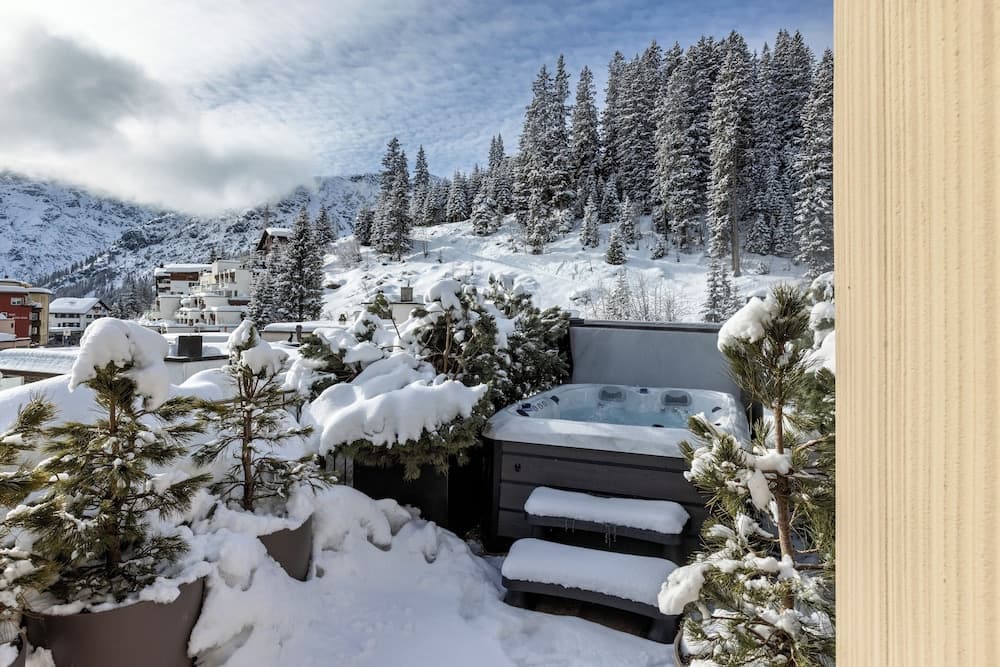 Private spa tub